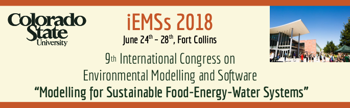 9th International Congress on Environmental Modelling and Software - Ft. Collins, Colorado, USA - June 2018