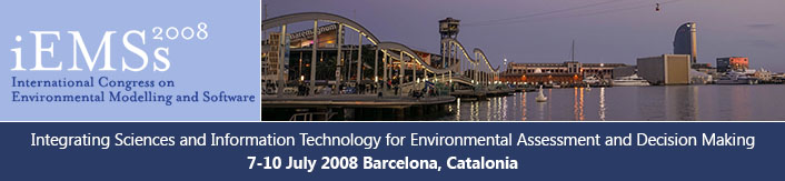 4th International Congress on Environmental Modelling and Software - Barcelona, Catalonia, Spain - July 2008