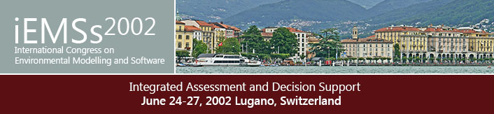 1st International Congress on Environmental Modelling and Software - Lugano, Switzerland - June 2002