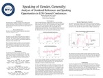 Speaking of Gender, Generally: Analysis of Gendered References and Speaking Opportunities in LDS General Conferences