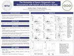 The Reliability of Sperm Epigenetic Age Associations with Semen and Embryo Quality