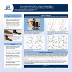 Low-cost prosthetic feet for underserved populations: A comparison of gait analysis and mechanical stiffness