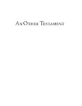 An Other Testament: On Typology by Joseph M. Spencer