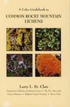 A Color Guidebook to Common Rocky Mountain Lichens