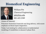Biomedical Engineering by William Pitt