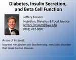 Diabetes, Insulin Secretion, and Beta Cell Function by Jeffery Tessem