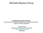 Michaelis Research Group by David J. Michaelis