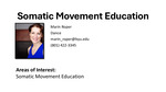 Somatic Movement Education by Marin Roper