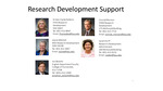 Research Development Support by Kristen Kellems, Jaynie Mitchell, Jonathan Balzotti, Conrad Monson, and Sarah Dorff