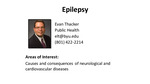 Epilepsy by Evan Thacker