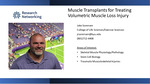 Muscle Transplants for Treating Volumetric Muscle Loss Injury