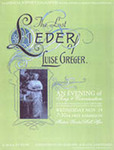 Rastlose Liebe, op. 17 by Luise Greger