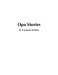 Opa Stories by Cassandra Jenkins