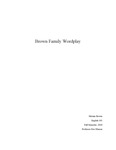 Brown Family Wordplay by Miriam Brown