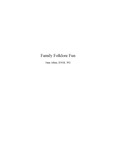 Family Folklore Fun by Jane Athay