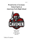 Proud to Be a Caveman: School Spirit at American Fork High School by Emily Larson