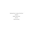 Sophisticated Scares: An Analysis of Scary Stories
